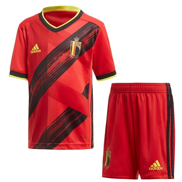 Maglia Belgio Prima Bambino 2020 Rosso